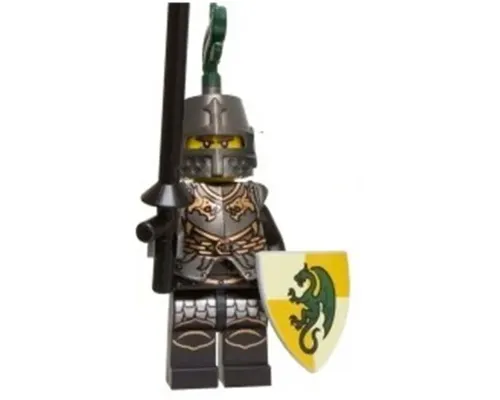 Kingdoms - Dragon Knight Armor with Chain, Helmet Closed, Bared Teeth Image