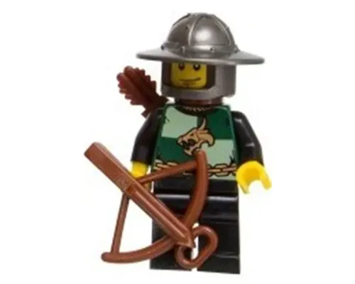 Kingdoms - Dragon Knight Quarters, Helmet with Broad Brim, Vertical Cheek Lines, Quiver Image