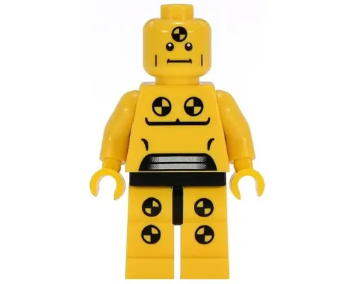 Demolition Dummy, Series 1 (Minifigure Only without Stand and Accessories) Image