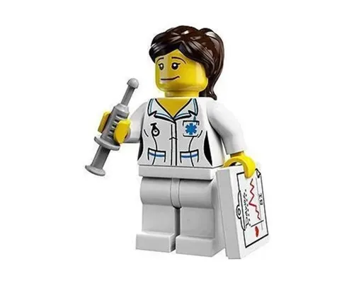 Nurse, Series 1 (Minifigure Only without Stand and Accessories) Image