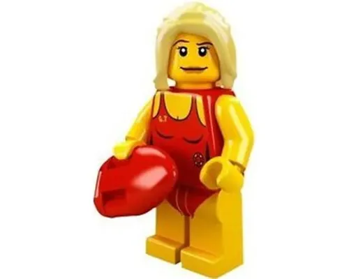 Lifeguard, Series 2 (Minifigure Only without Stand and Accessories) Image