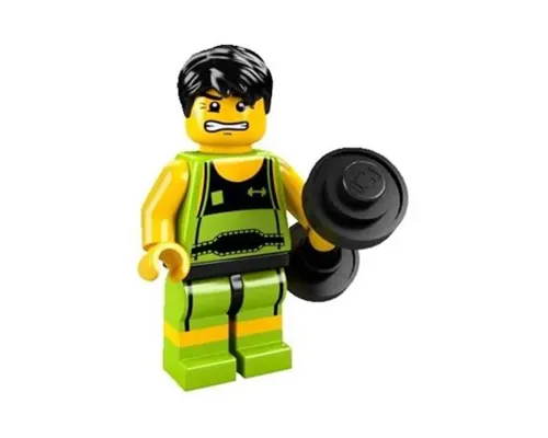 Weightlifter, Series 2 (Minifigure Only without Stand and Accessories) Image