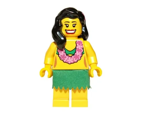 Hula Dancer, Series 3 (Minifigure Only without Stand and Accessories) Image