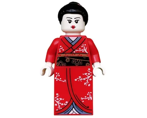 Kimono Girl, Series 4 (Minifigure Only without Stand and Accessories) Image