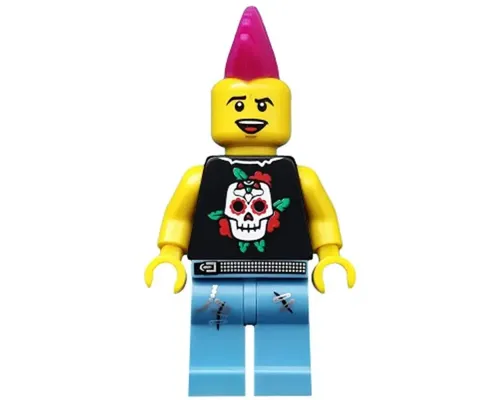 Punk Rocker, Series 4 (Minifigure Only without Stand and Accessories) Image