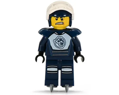 Hockey Player, Series 4 (Minifigure Only without Stand and Accessories) Image