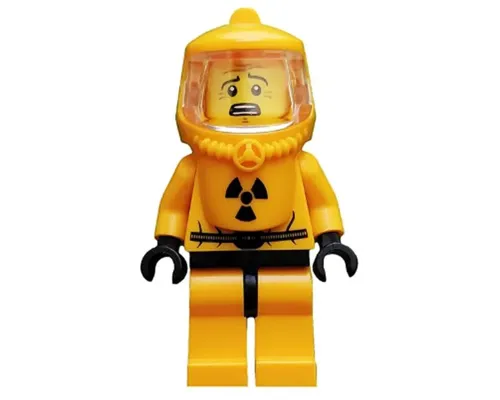 Hazmat Guy, Series 4 (Minifigure Only without Stand and Accessories) Image