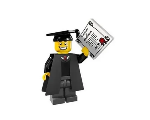 Graduate, Series 5 (Minifigure Only without Stand and Accessories) Image