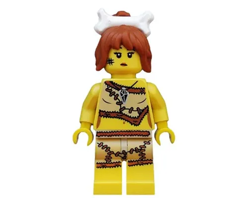 Cave Woman, Series 5 (Minifigure Only without Stand and Accessories) Image