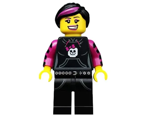 Skater Girl, Series 6 (Minifigure Only without Stand and Accessories) Image