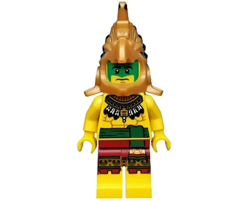 Aztec Warrior, Series 7 (Minifigure Only without Stand and Accessories) Image