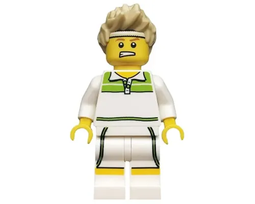 Tennis Ace, Series 7 (Minifigure Only without Stand and Accessories) Image