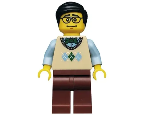 Computer Programmer, Series 7 (Minifigure Only without Stand and Accessories) Image