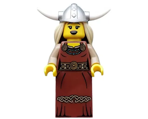 Viking Woman, Series 7 (Minifigure Only without Stand and Accessories) Image