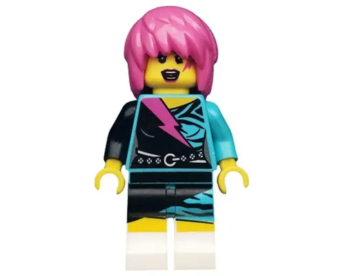 Rocker Girl, Series 7 (Minifigure Only without Stand and Accessories) Image