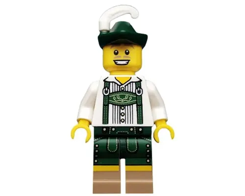 Lederhosen Guy, Series 8 (Minifigure Only without Stand and Accessories) Image