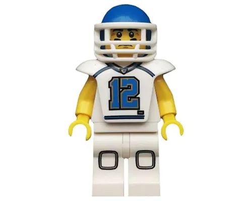 Football Player, Series 8 (Minifigure Only without Stand and Accessories) Image