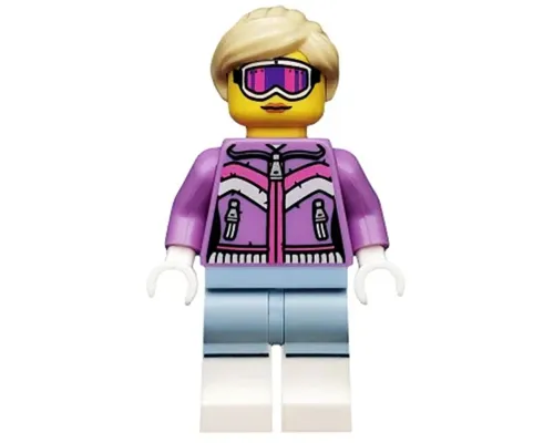 Downhill Skier, Series 8 (Minifigure Only without Stand and Accessories) Image