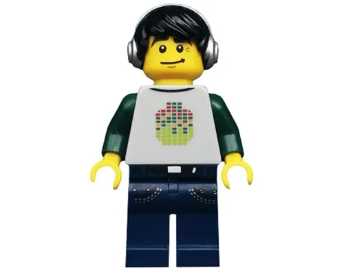 DJ, Series 8 (Minifigure Only without Stand and Accessories) Image