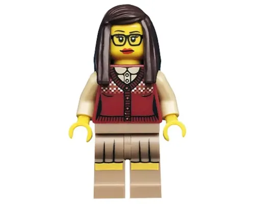 Librarian, Series 10 (Minifigure Only without Stand and Accessories) Image