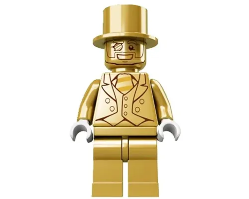 Mr. Gold, Series 10 (Minifigure Only without Stand and Accessories) Image