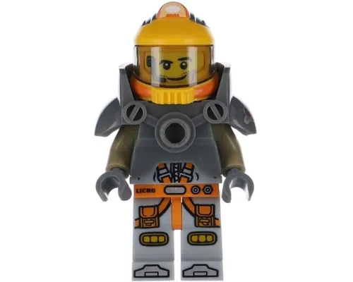 Space Miner, Series 12 (Minifigure Only without Stand and Accessories) Image