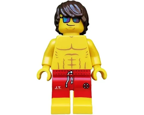 Lifeguard, Series 12 (Minifigure Only without Stand and Accessories) Image