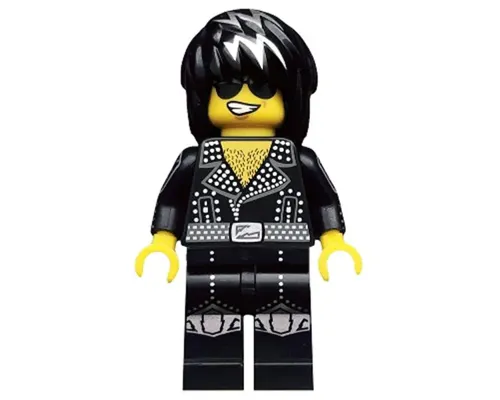 Rock Star, Series 12 (Minifigure Only without Stand and Accessories) Image