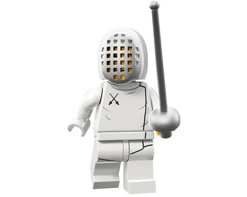 Fencer, Series 13 (Minifigure Only without Stand and Accessories) Image