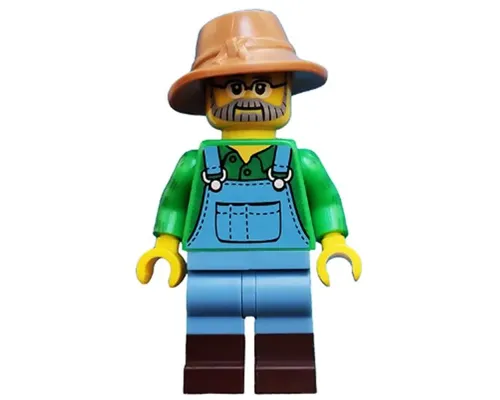 Farmer, Series 15 (Minifigure Only without Stand and Accessories) Image