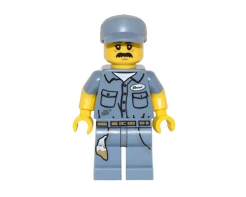 Janitor, Series 15 (Minifigure Only without Stand and Accessories) Image