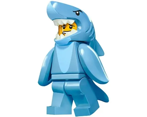 Shark Suit Guy, Series 15 (Minifigure Only without Stand and Accessories) Image