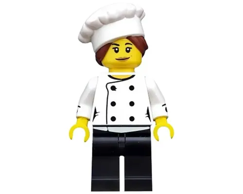 Gourmet Chef, Series 17 (Minifigure Only without Stand and Accessories) Image