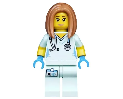 Veterinarian, Series 17 (Minifigure Only without Stand and Accessories) Image