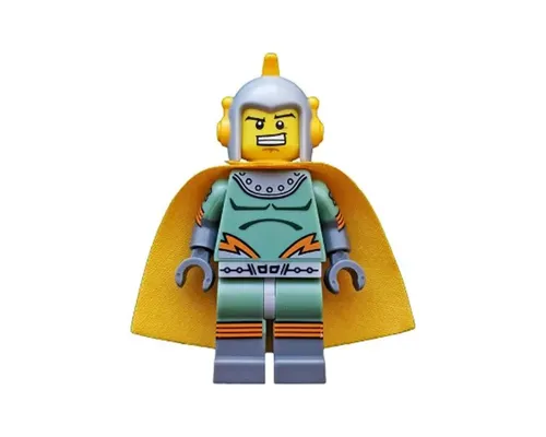 Retro Space Hero, Series 17 (Minifigure Only without Stand and Accessories) Image