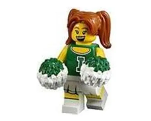 Green Cheerleader Image