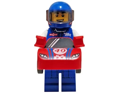 Race Car Guy, Series 18 (Minifigure Only without Stand and Accessories) Image