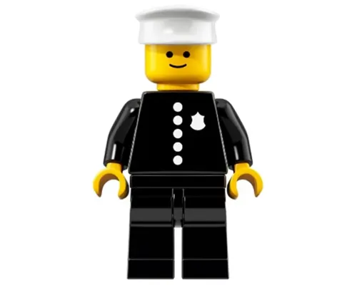 Classic Police Officer, Series 18 (Minifigure Only without Stand and Accessories) Image