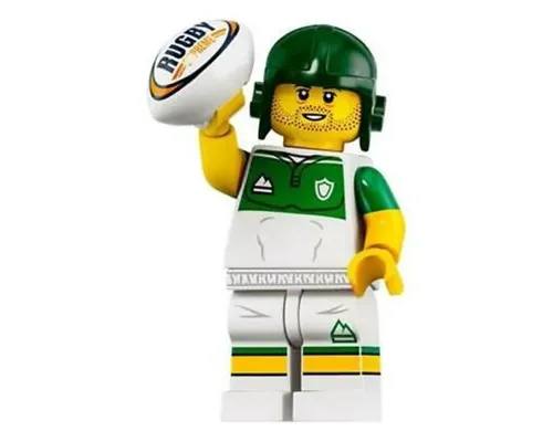 Rugby Player, Series 19 (Minifigure Only without Stand and Accessories) Image