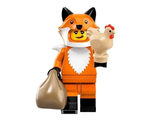 Fox Costume Girl, Series 19 (Minifigure Only without Stand and Accessories) Image