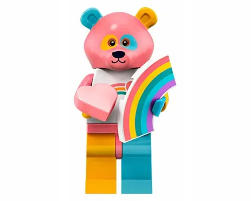 Bear Costume Guy, Series 19 (Minifigure Only without Stand and Accessories) Image