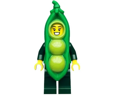 Peapod Costume Girl, Series 20 (Minifigure Only without Stand and Accessories) Image