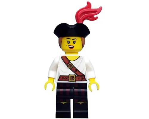 Pirate Girl, Series 20 (Minifigure Only without Stand and Accessories) Image