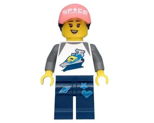 Space Fan, Series 20 (Minifigure Only without Stand and Accessories) Image