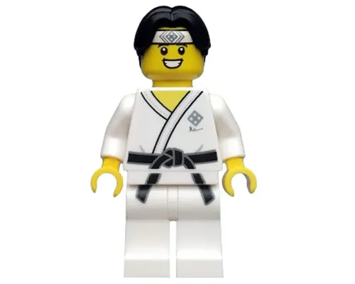 Martial Arts Boy, Series 20 (Minifigure Only without Stand and Accessories) Image