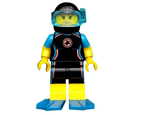 Sea Rescuer, Series 20 (Minifigure Only without Stand and Accessories) Image