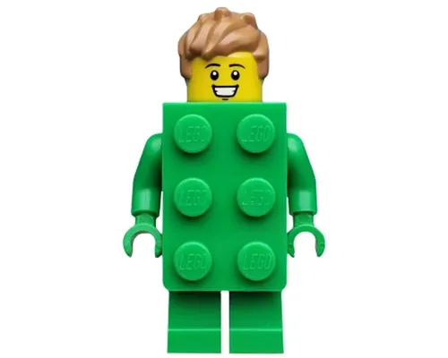 Brick Costume Guy, Series 20 (Minifigure Only without Stand and Accessories) Image