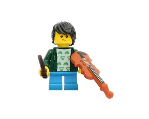 Violin Kid, Series 21 (Minifigure Only without Stand and Accessories) Image