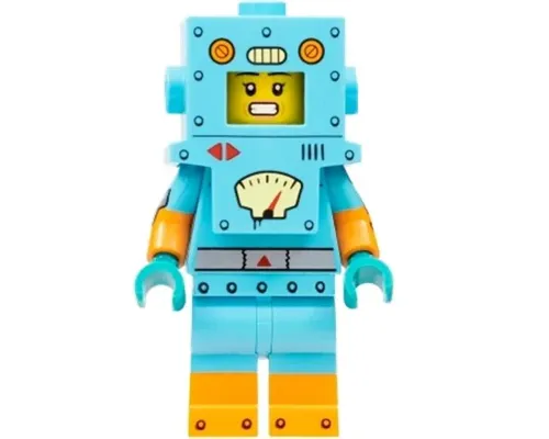 Cardboard Robot, Series 23 (Minifigure Only without Stand and Accessories) Image