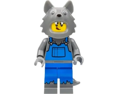 Wolf Costume, Series 23 (Minifigure Only without Stand and Accessories) Image